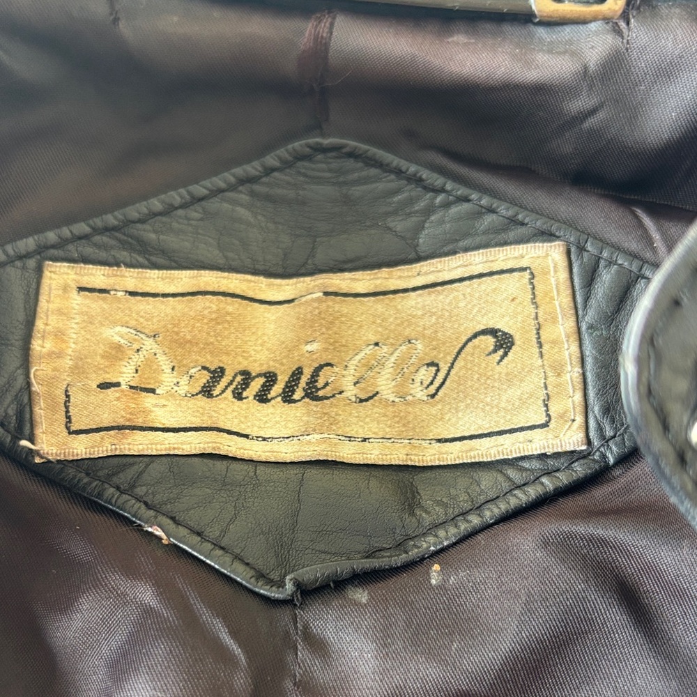 Danielle Bernstein Black Leather Jacket - image 2